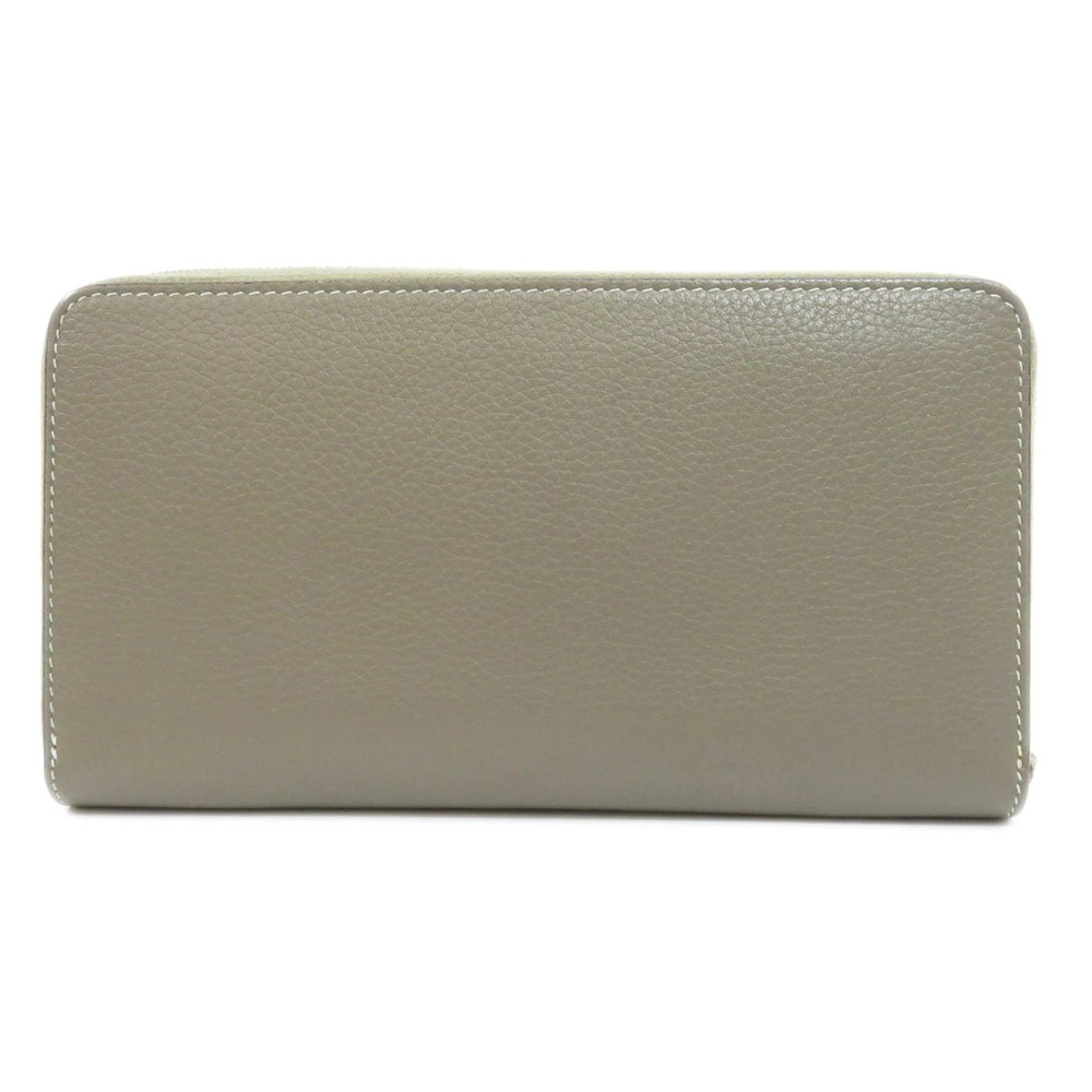 Celine Wallet calfskin motif long Black